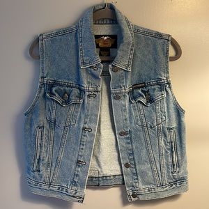 Harley-Davidson denim vest - women’s small